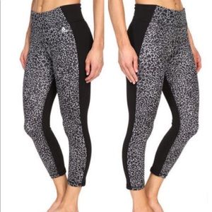 Adidas Climalite Mid-rise Leggings, Animal Print